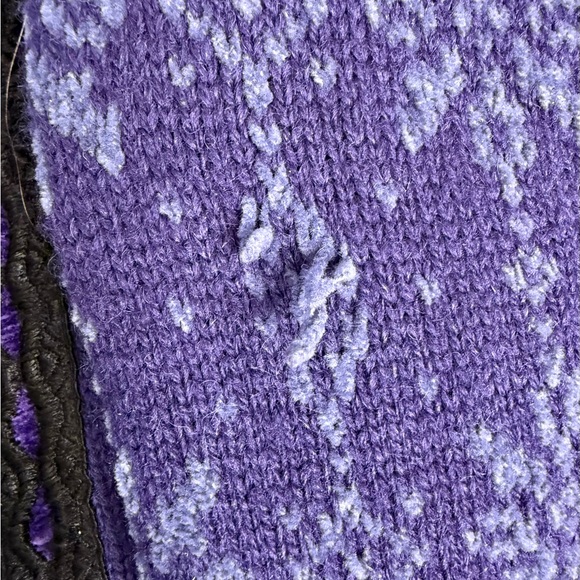 Icelandic Design Wool Blend Floral Tapestry Jacket M Nordic Embroidered Boho 03 - Picture 9 of 14